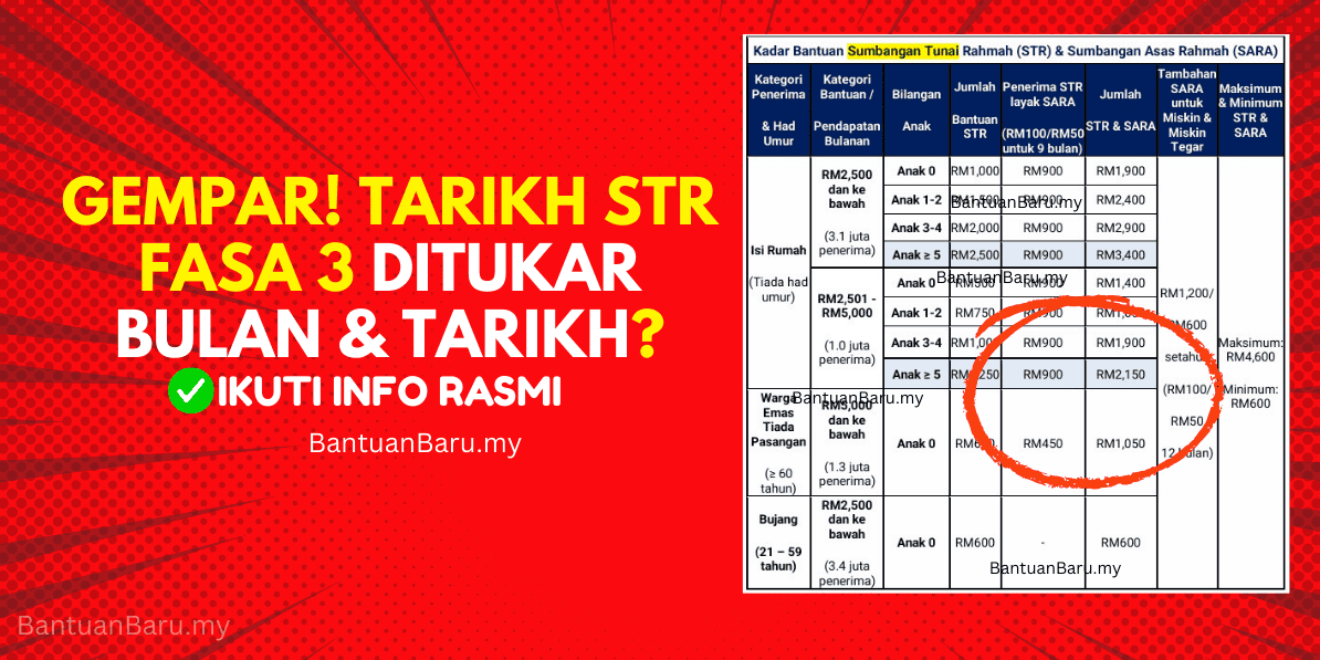 GEMPAR! TARIKH STR FASA 3