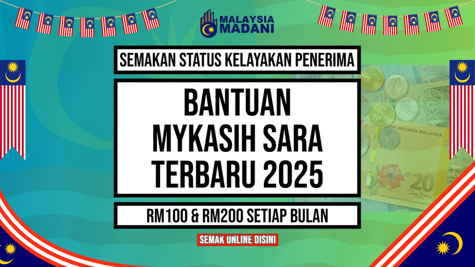 SEMAK STATUS MYKASIH SARA 2025