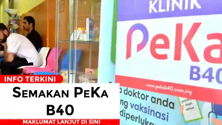 Semakan PeKa B40 2025