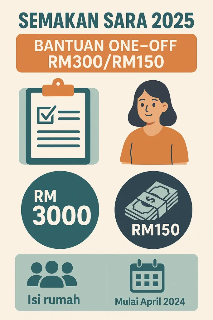 Semakan SARA 2025 Infographic